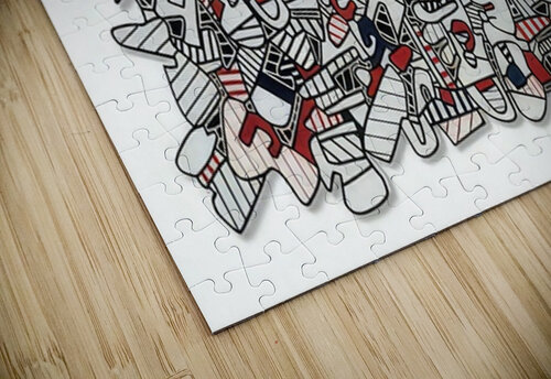 JEAN DUBUFFET 32 AmericanPainters puzzle