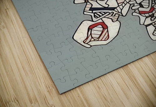 JEAN DUBUFFET 50 AmericanPainters puzzle