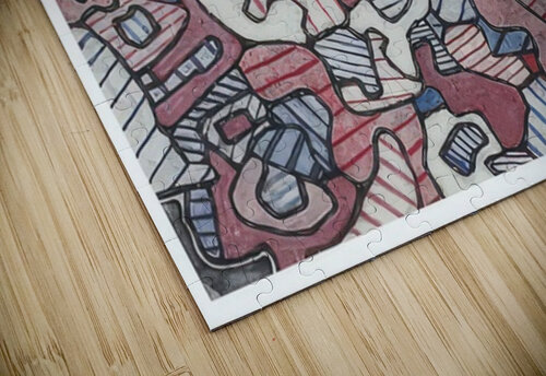 JEAN DUBUFFET 58 AmericanPainters puzzle