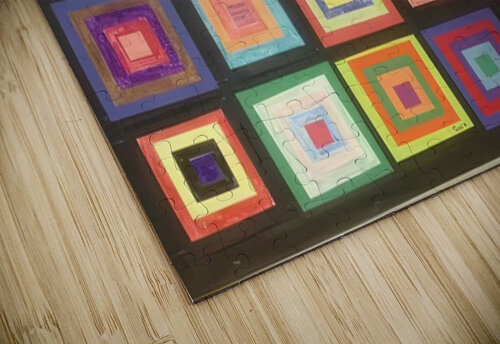 Josef Albers    30 AmericanPainters puzzle