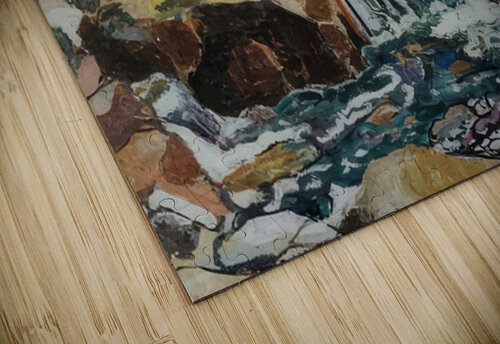 Art by Ferdinand Hodler  5 AmericanPainters puzzle