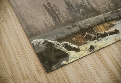 Albert Bierstadt 28 AmericanPainters puzzle