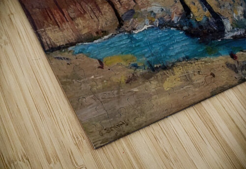 Art by George Bellows 14 AmericanPainters puzzle