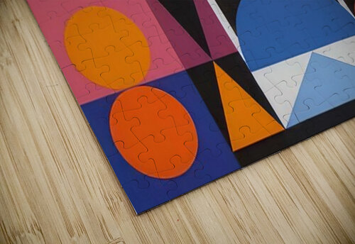 Auguste Herbin 4 AmericanPainters puzzle