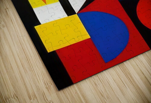 Auguste Herbin 5 AmericanPainters puzzle