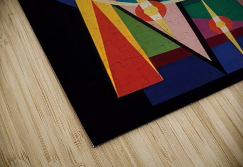 Auguste Herbin 10 AmericanPainters puzzle