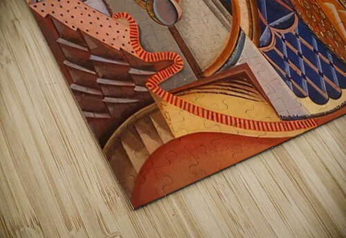 Auguste Herbin 32 AmericanPainters puzzle