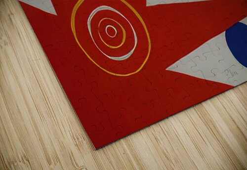 Alexander Calder 4 AmericanPainters puzzle