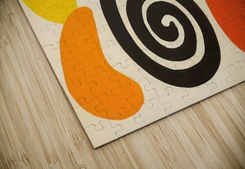 Alexander Calder 12 AmericanPainters puzzle