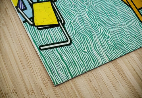 Roy Lichtenstein 17 AmericanPainters puzzle