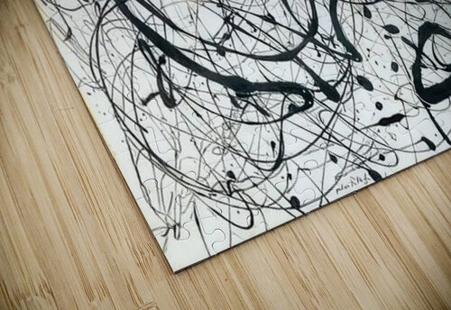 Jackson Pollock 45 AmericanPainters puzzle