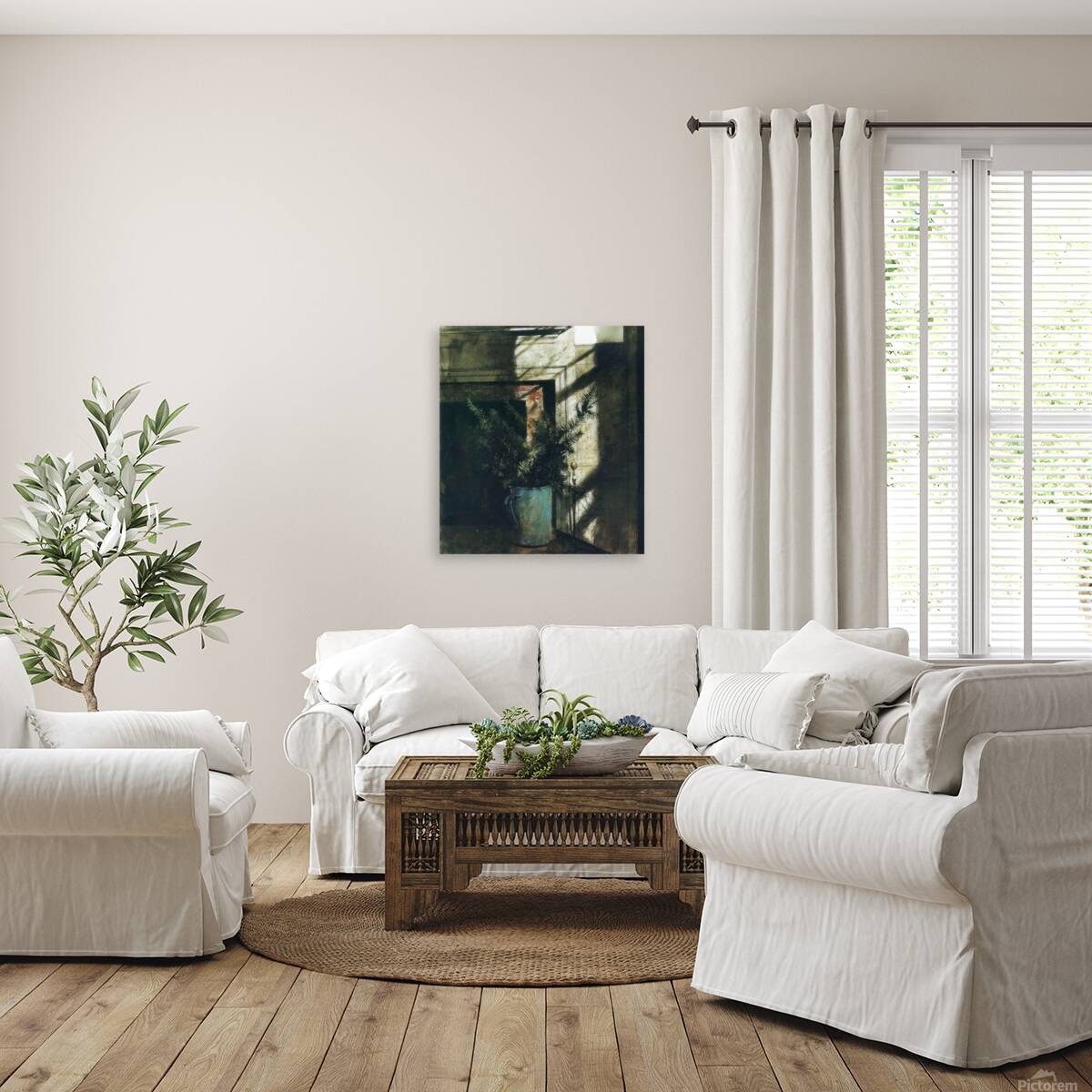 Bird In The House   Contemporary Realism - Andrew Wyeth Reproduction