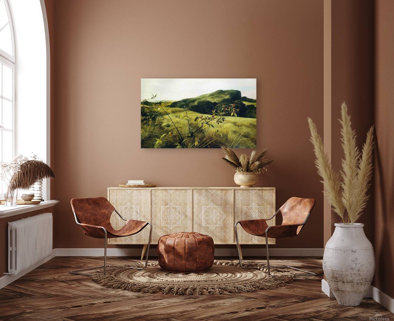 Blackberry Picker   Contemporary Realism - Andrew Wyeth Reproduction