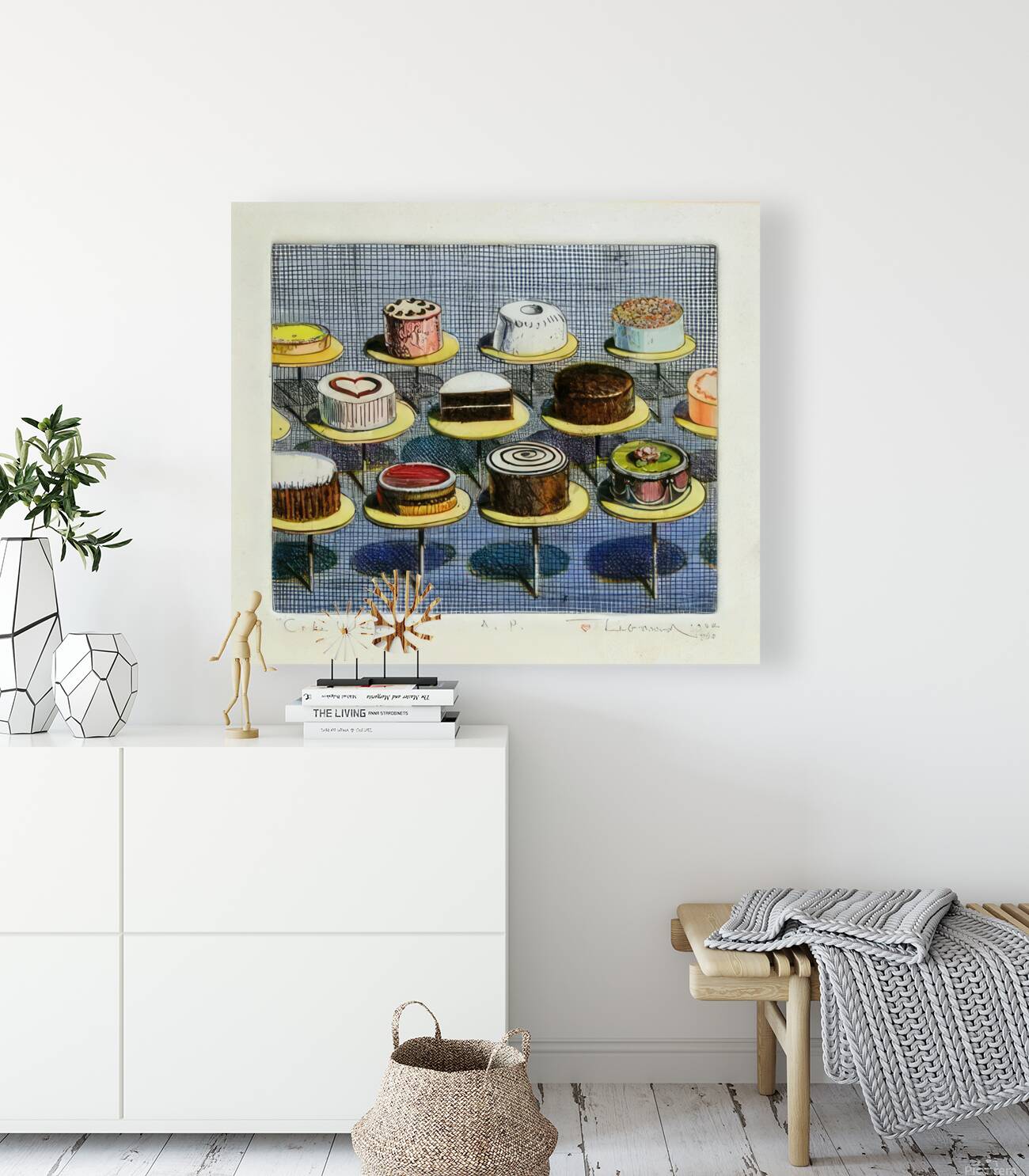 Wayne Thiebaud Reproduction