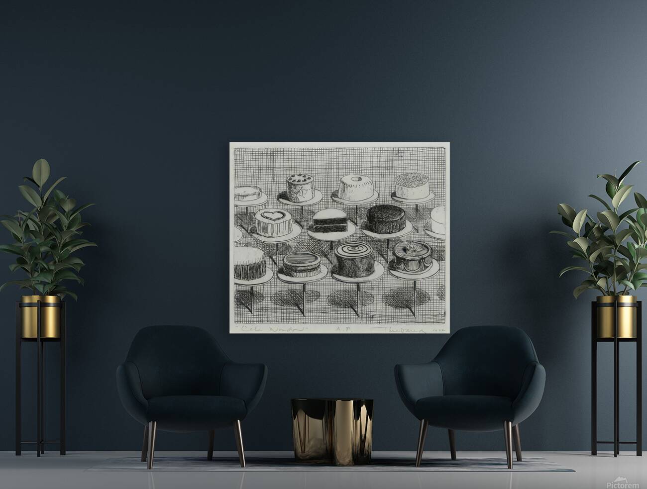 Wayne Thiebaud Reproduction