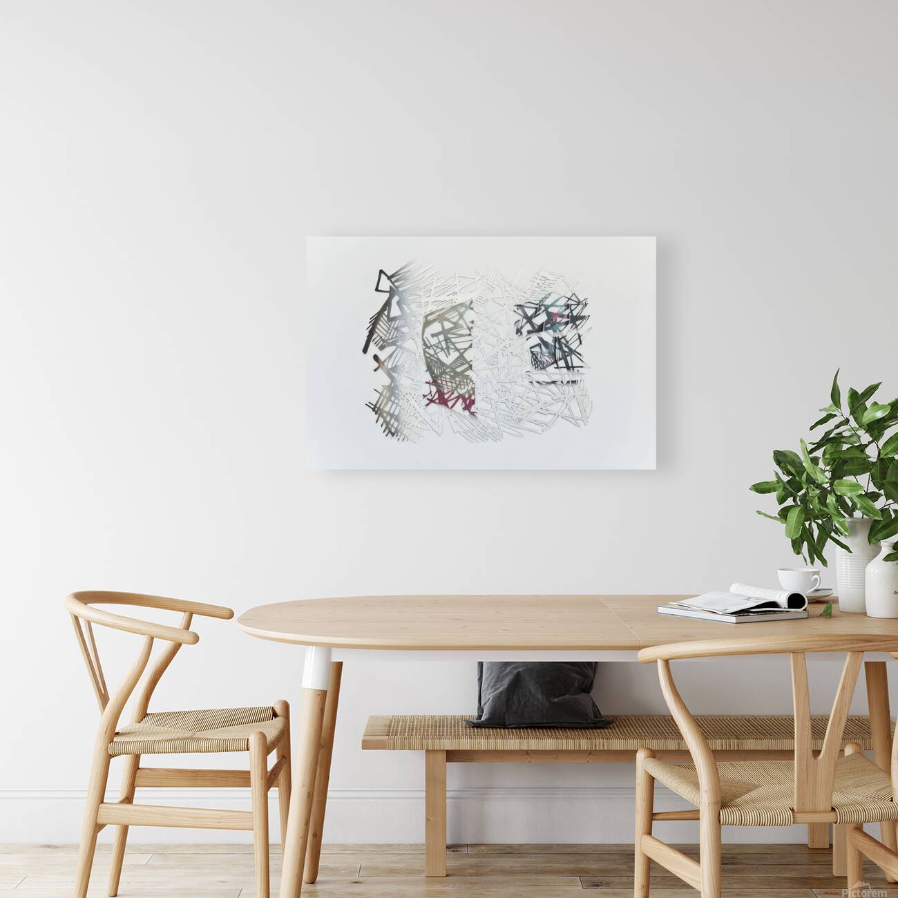 Art by Brice Marden  Reproduction