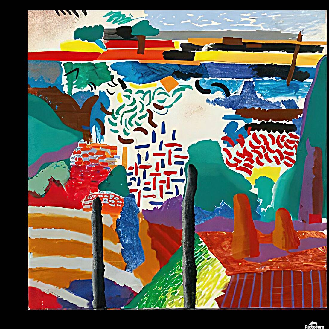 David Hockney 8 Reproduction