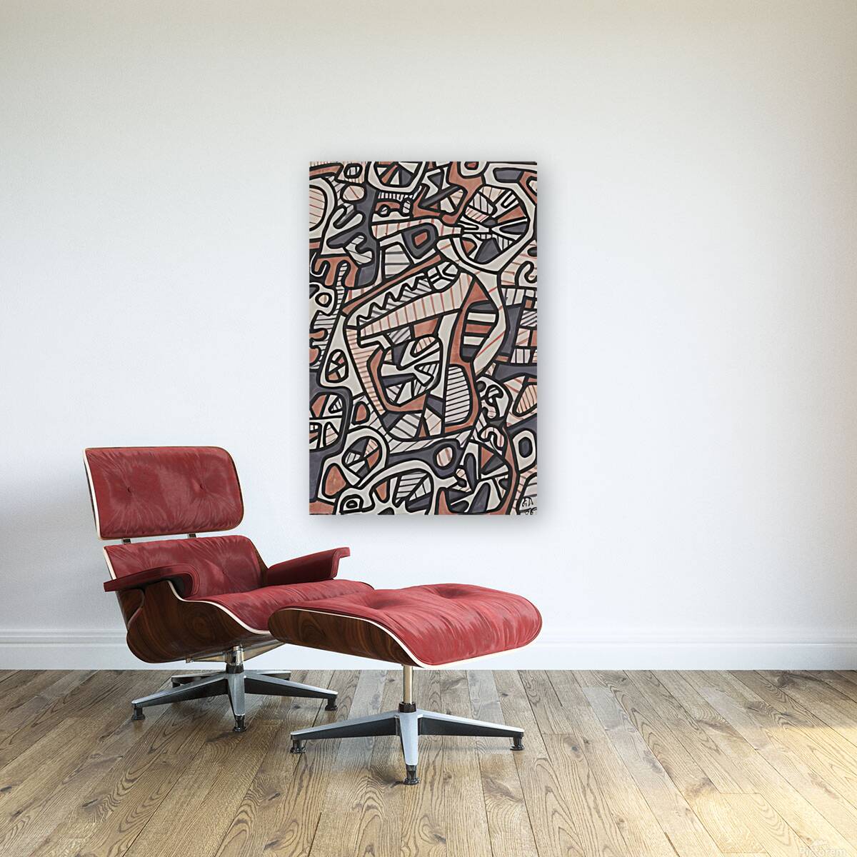 JEAN DUBUFFET 3 Reproduction