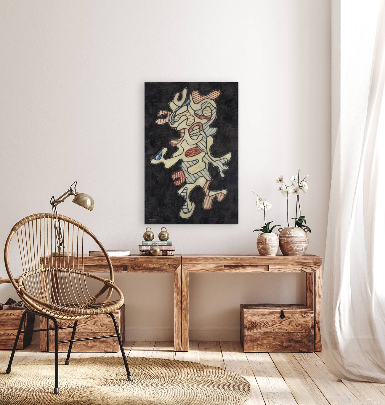 JEAN DUBUFFET 5 Reproduction