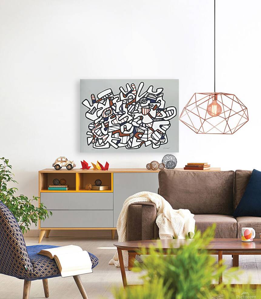 JEAN DUBUFFET 12 Reproduction