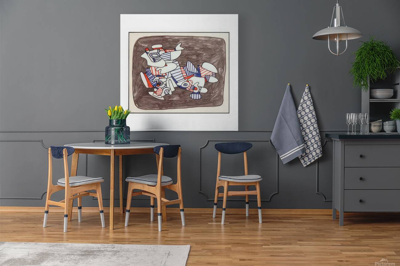 JEAN DUBUFFET 17 Reproduction