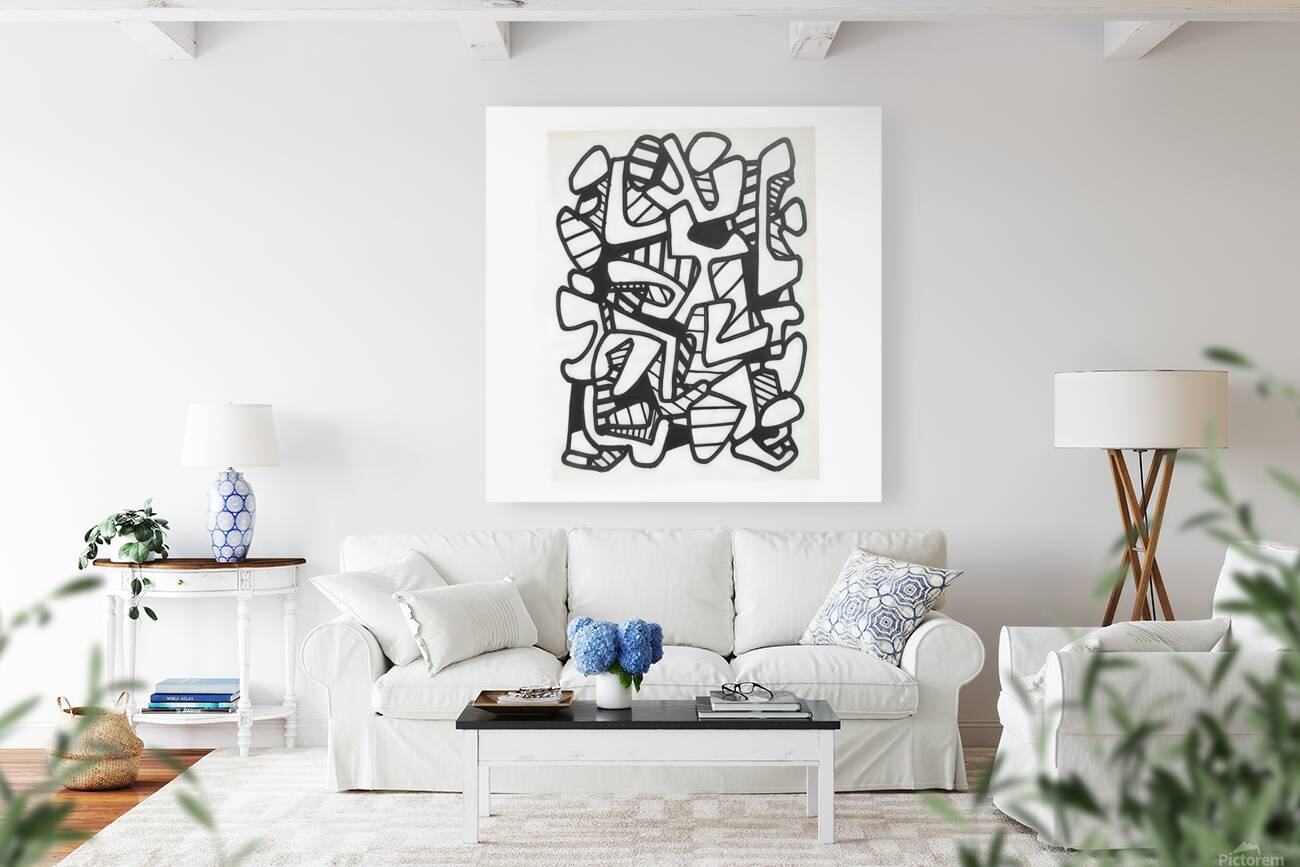 JEAN DUBUFFET 19 Reproduction