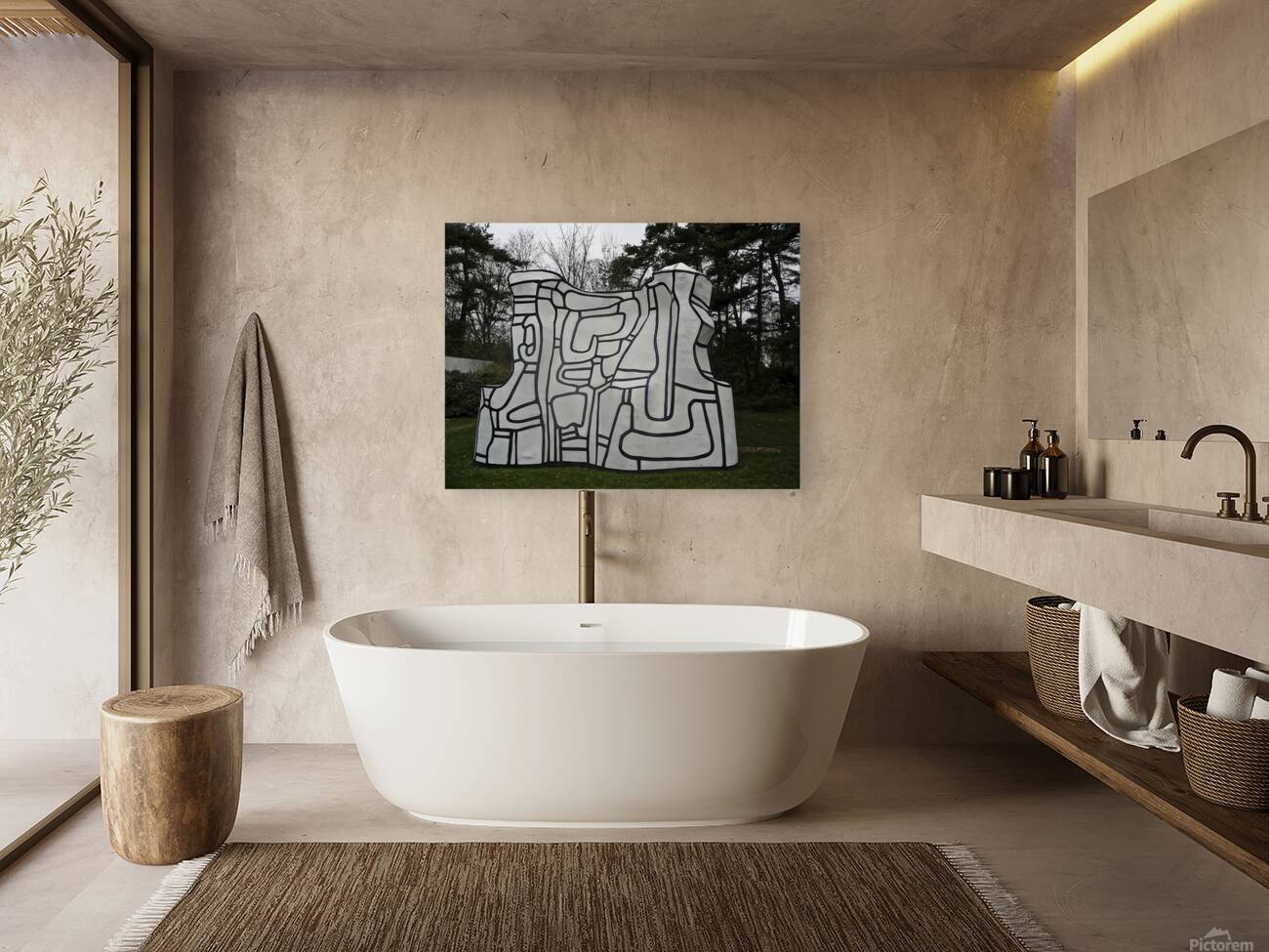 JEAN DUBUFFET 21 Reproduction