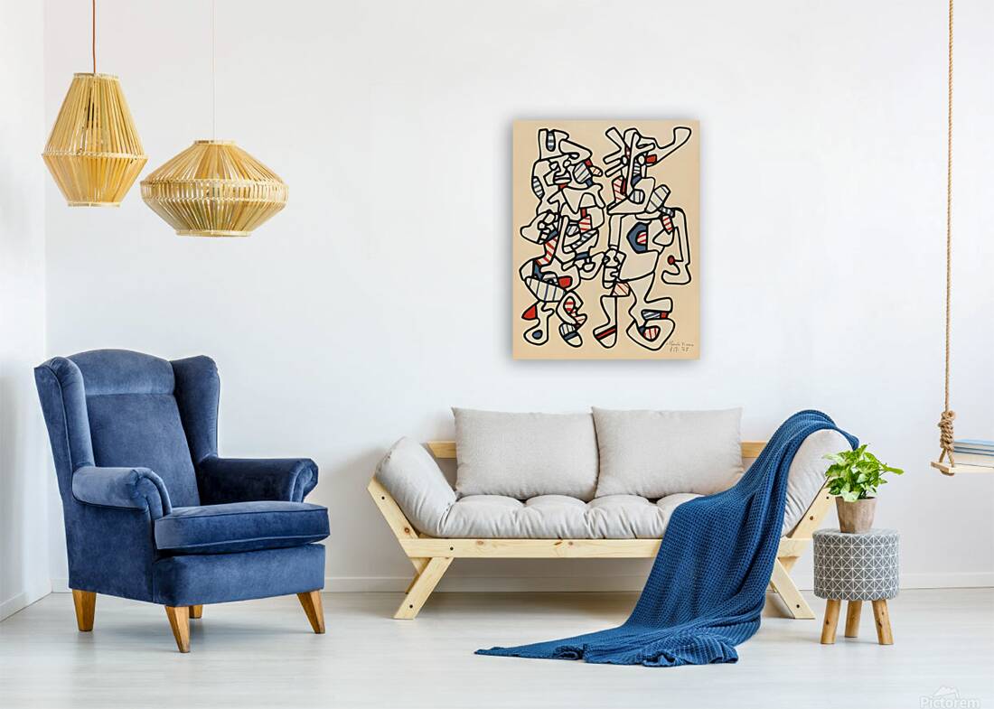 JEAN DUBUFFET 36 Reproduction