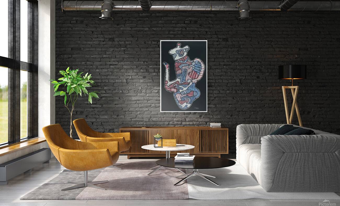 JEAN DUBUFFET 41 Reproduction