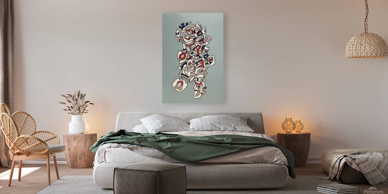 JEAN DUBUFFET 50 Reproduction