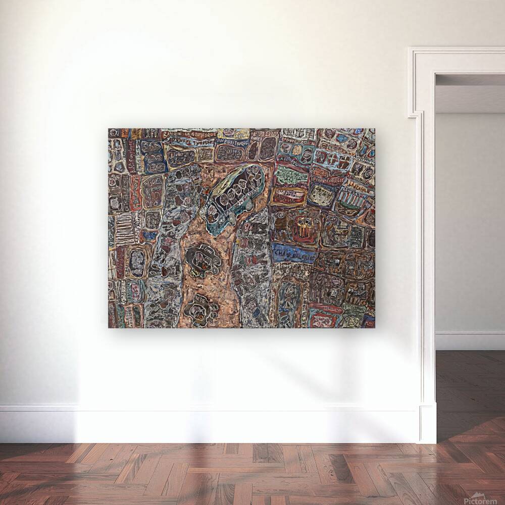 JEAN DUBUFFET 55 Reproduction