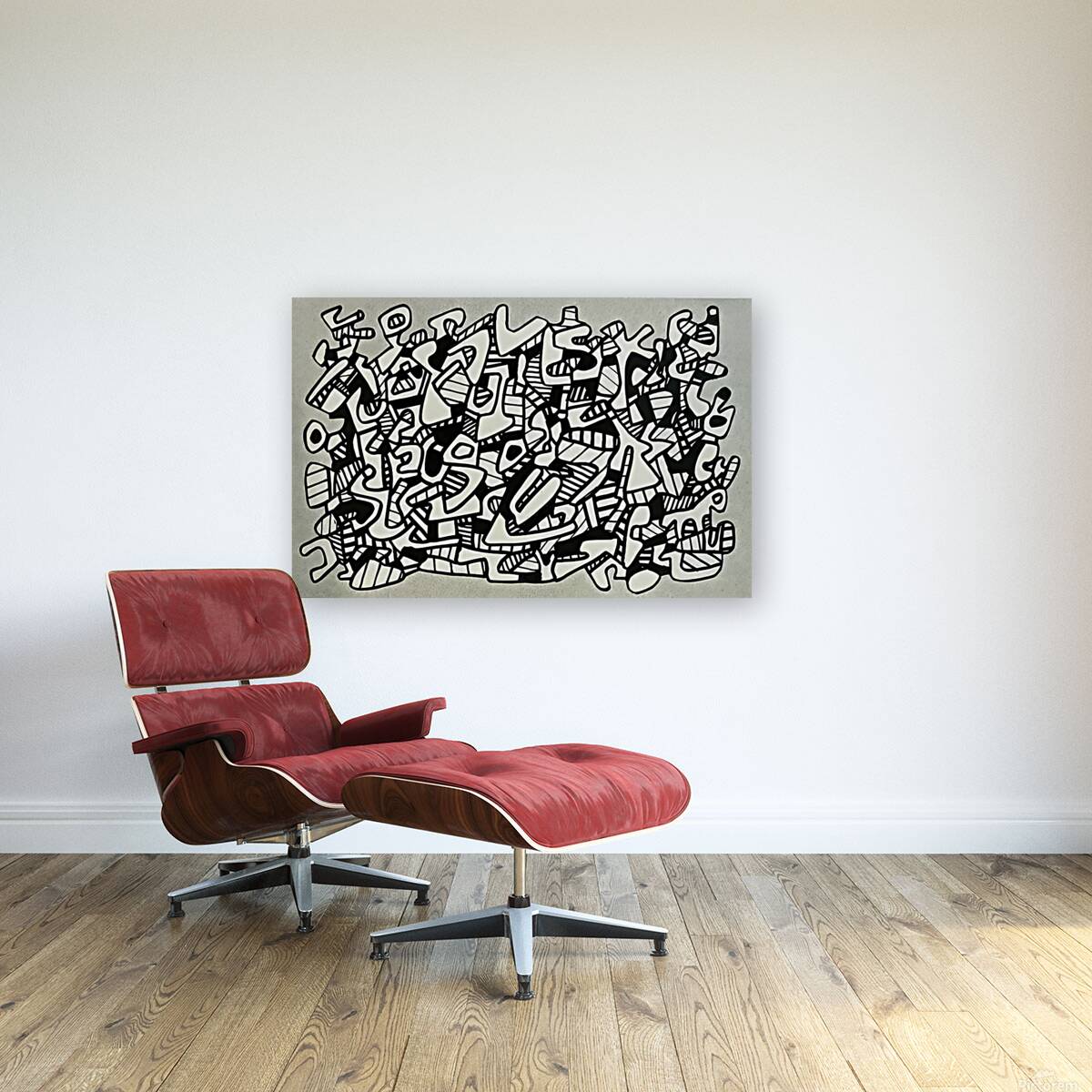 JEAN DUBUFFET 65 Reproduction