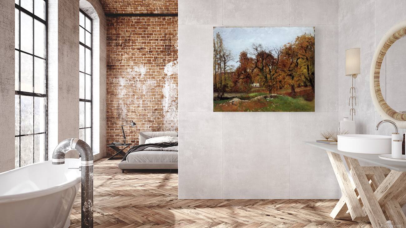 Autumn Landscape near Pontoise 1872 Camille P Reproduction