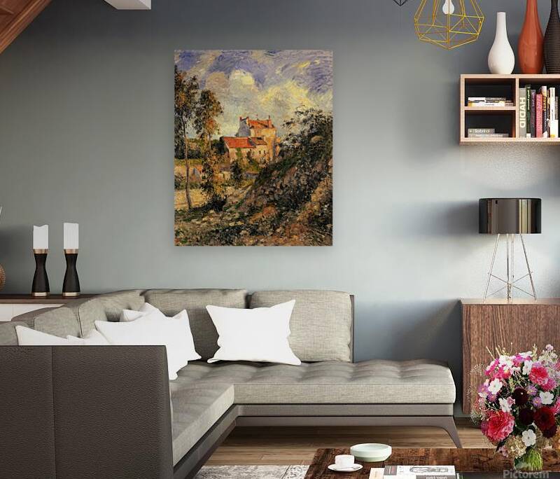 Les mathurins Pontoise 1877 Camille Pissarro. Reproduction