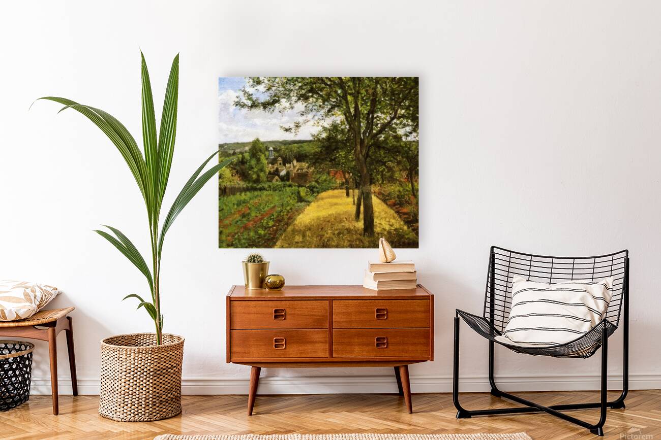 Orchards at Louveciennes 1872 Camille Pissarro Reproduction
