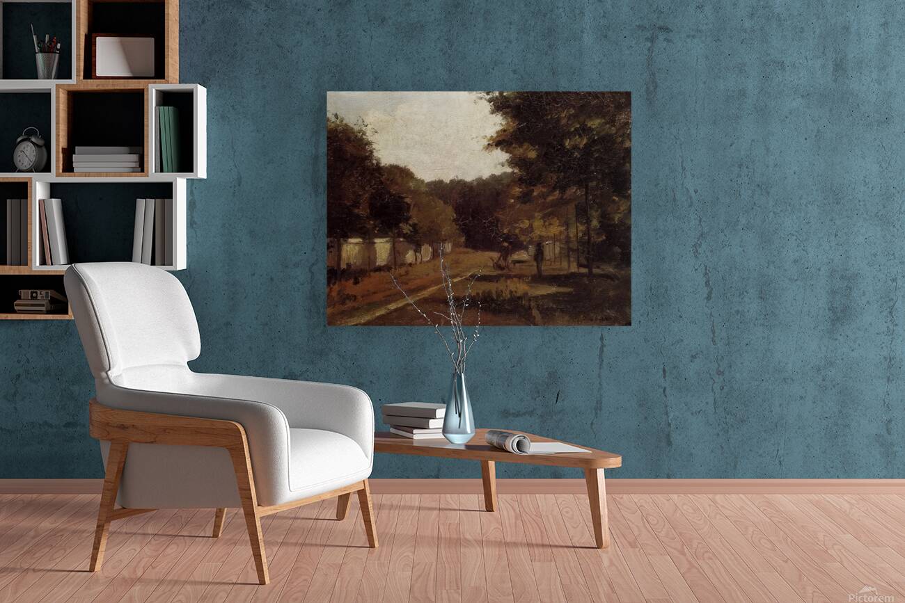 Landscape Varenne Saint Hilaire 1865 Camille Pissarro Reproduction