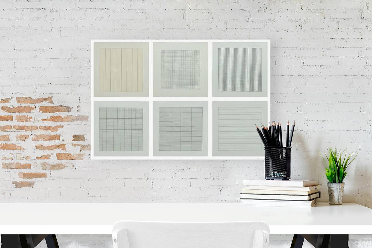 Agnes Martin    40 Reproduction