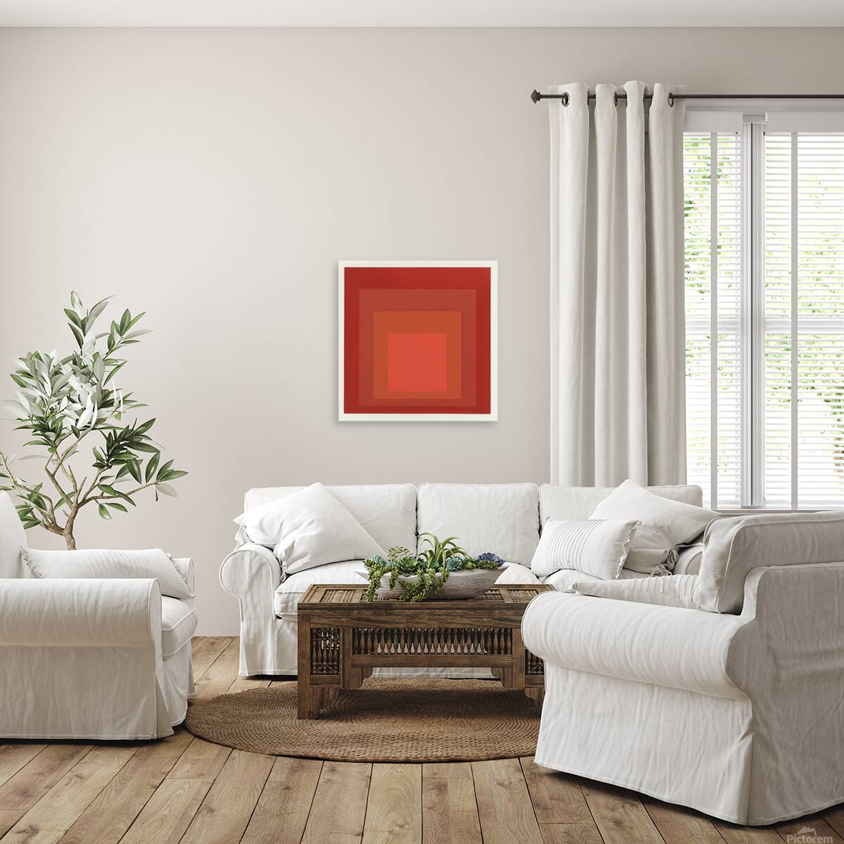 Josef Albers    9 Reproduction