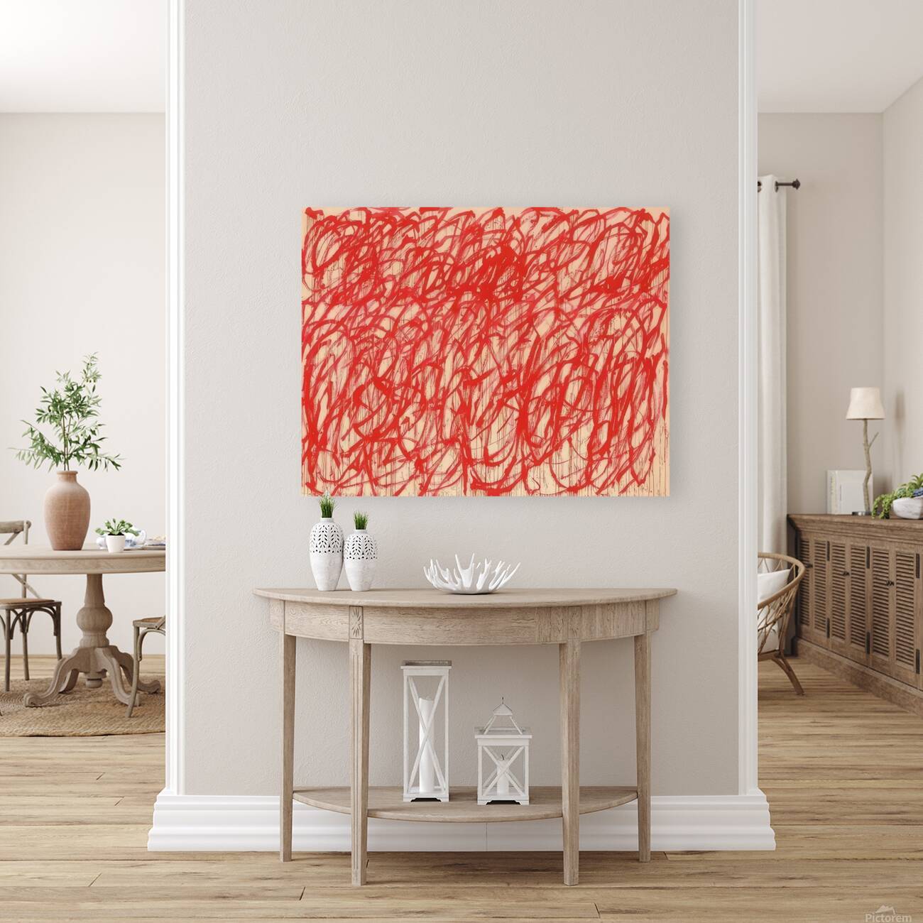 Art by Cy Twombly 5 Reproduction
