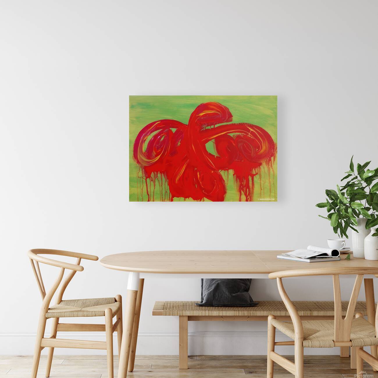 Art by Cy Twombly 21 Reproduction