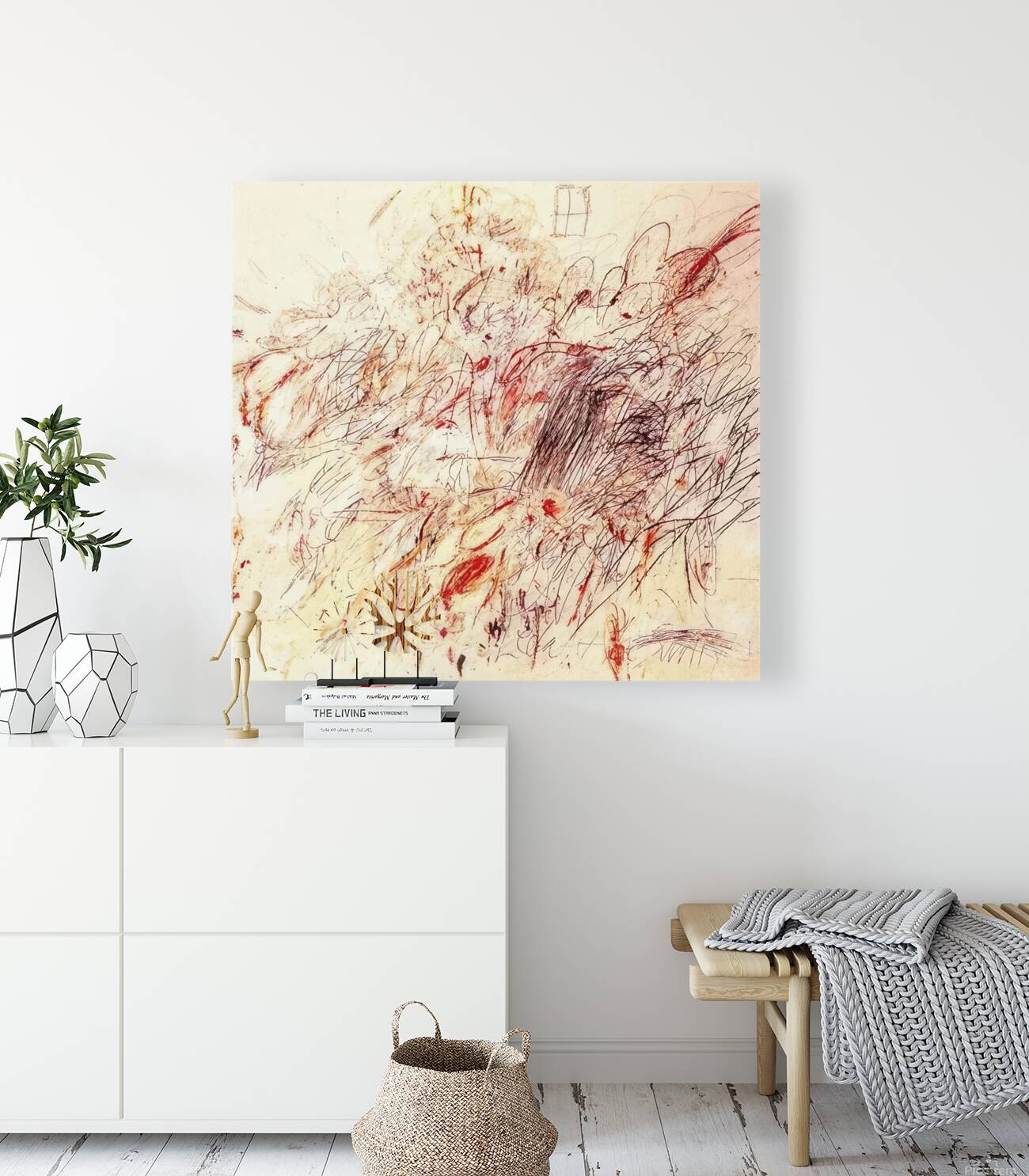 Art by Cy Twombly 26 Reproduction