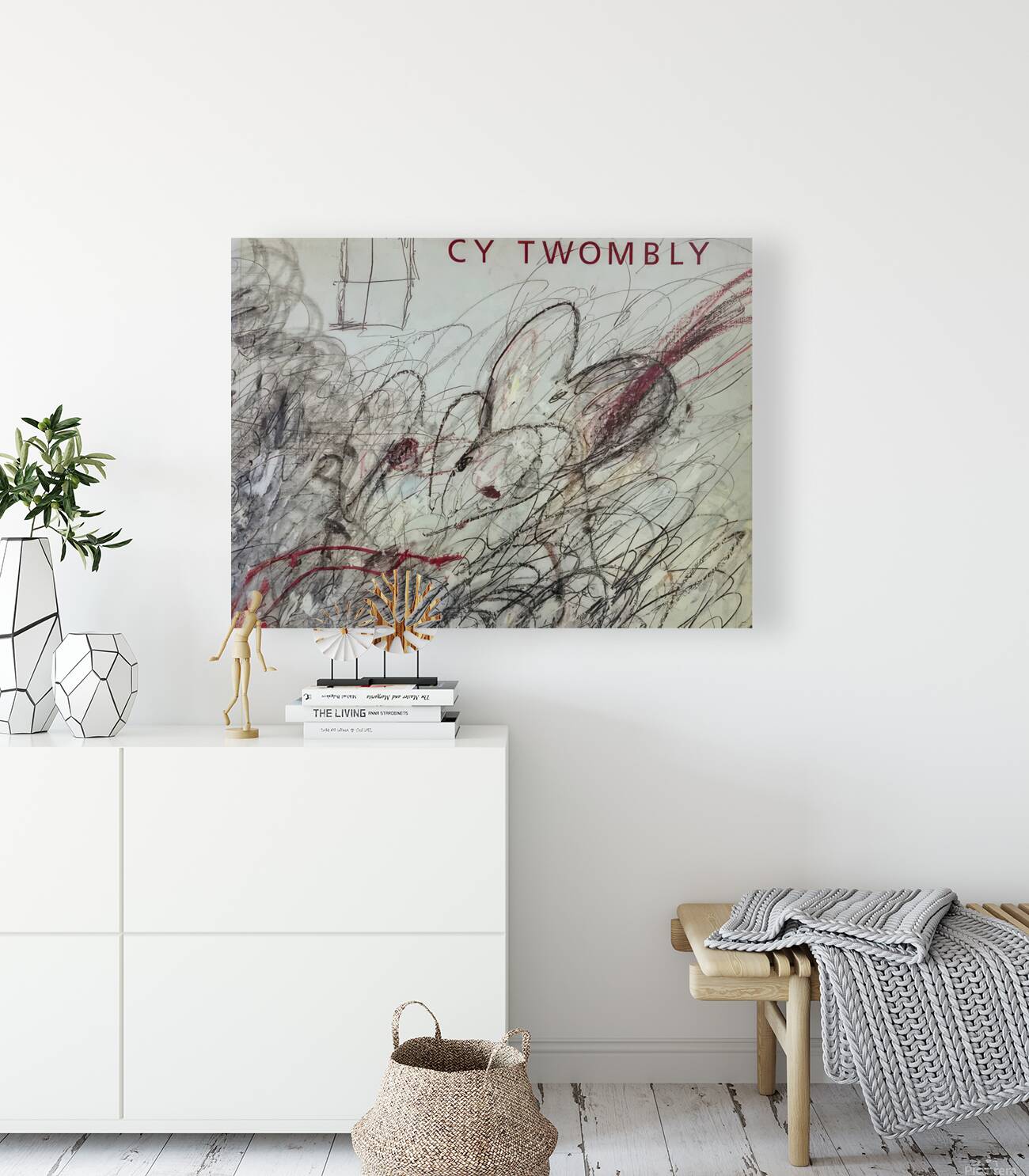 Art by Cy Twombly 38 Reproduction