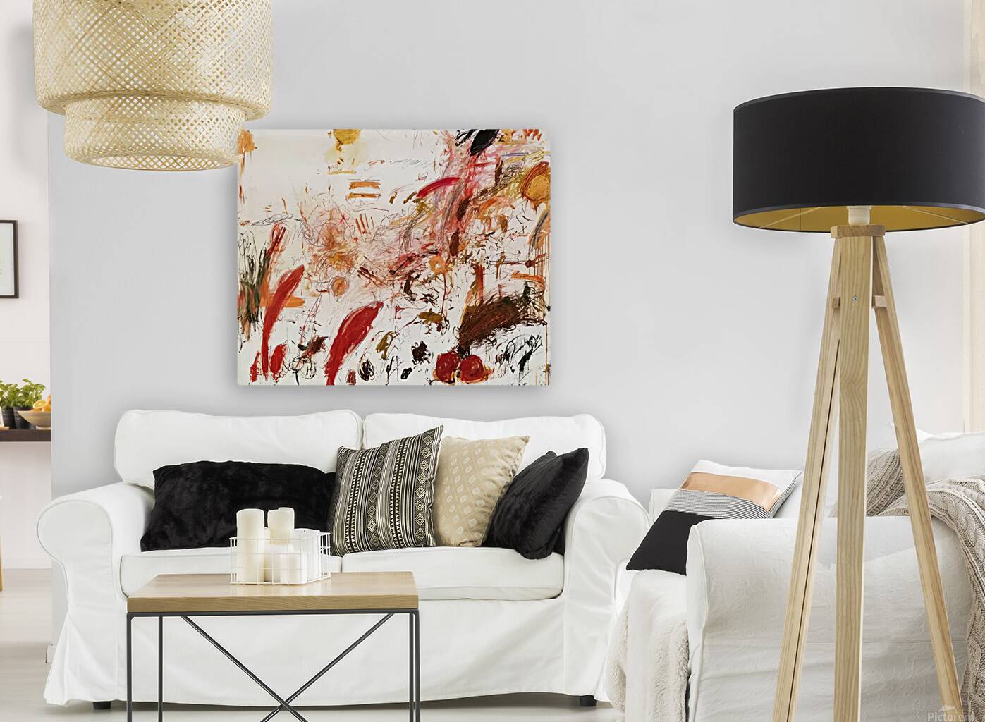 Art by Cy Twombly 43 Reproduction