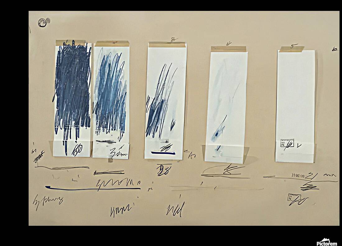 Art by Cy Twombly 3 Reproduction