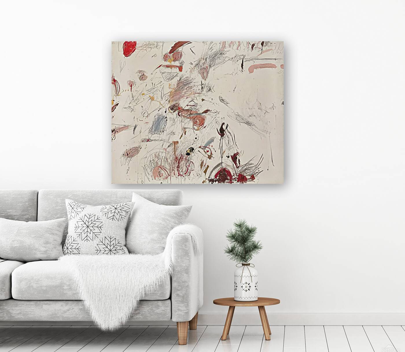 Art by Cy Twombly 34 Reproduction