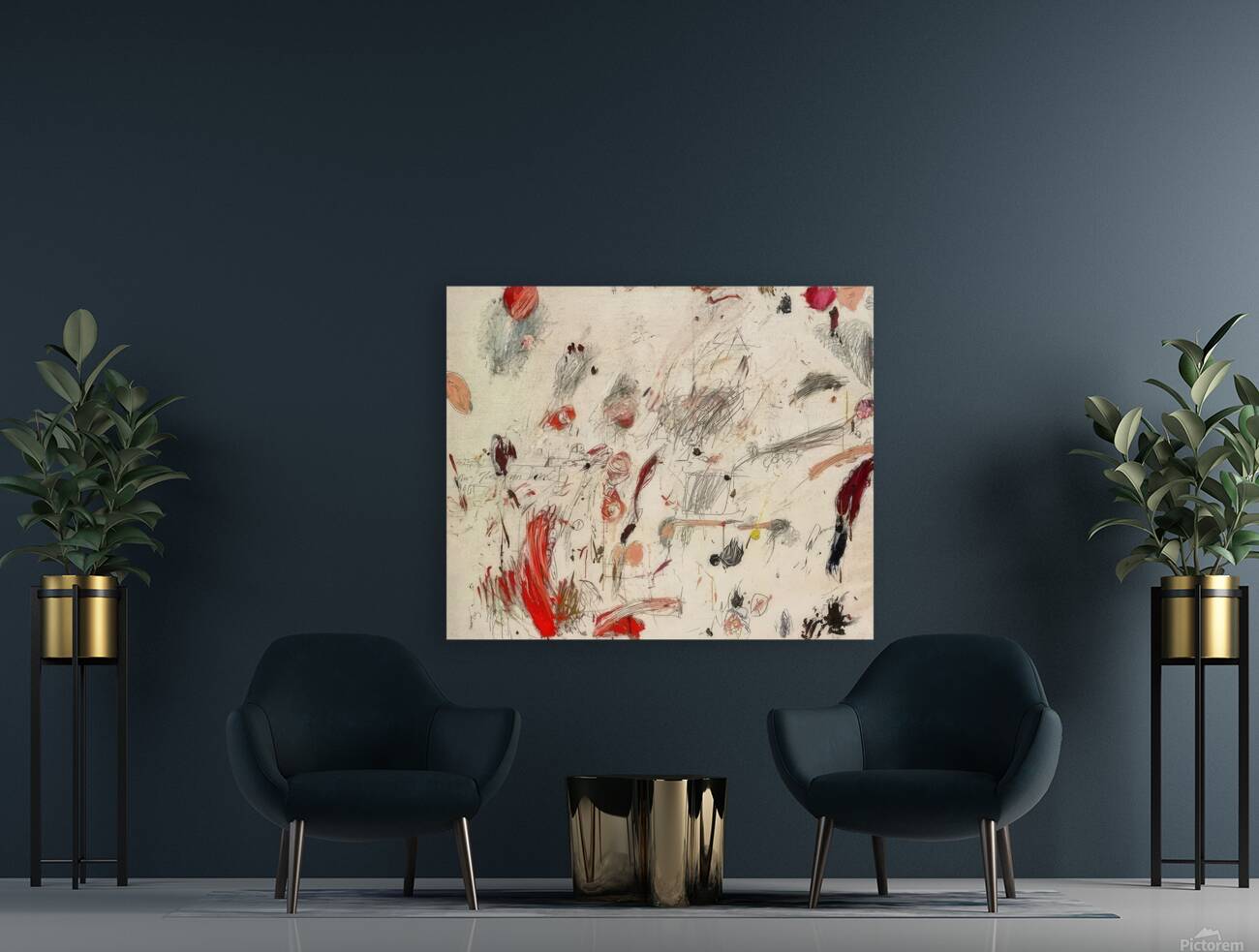 Art by Cy Twombly 38 Reproduction