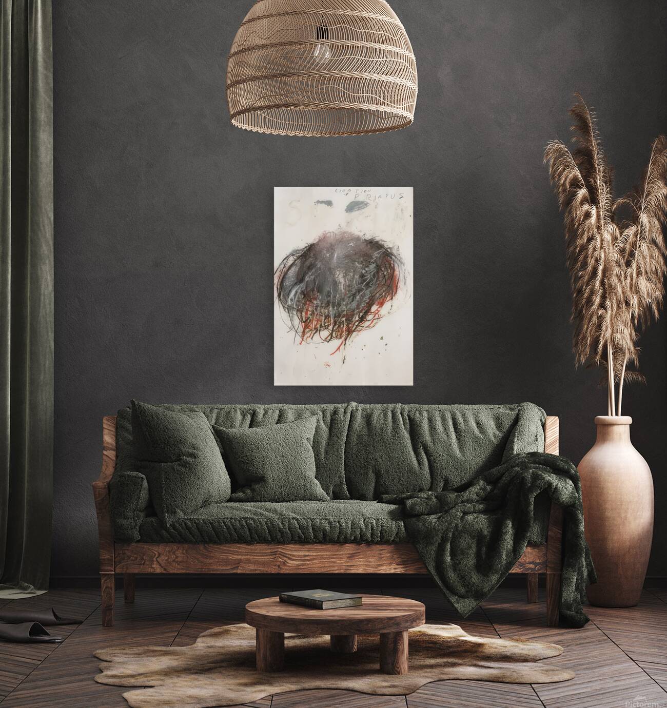 Art by Cy Twombly 44 Reproduction