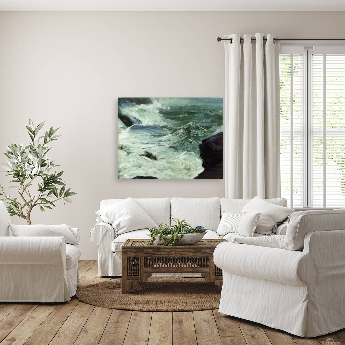 Art by George Bellows 56 Reproduction