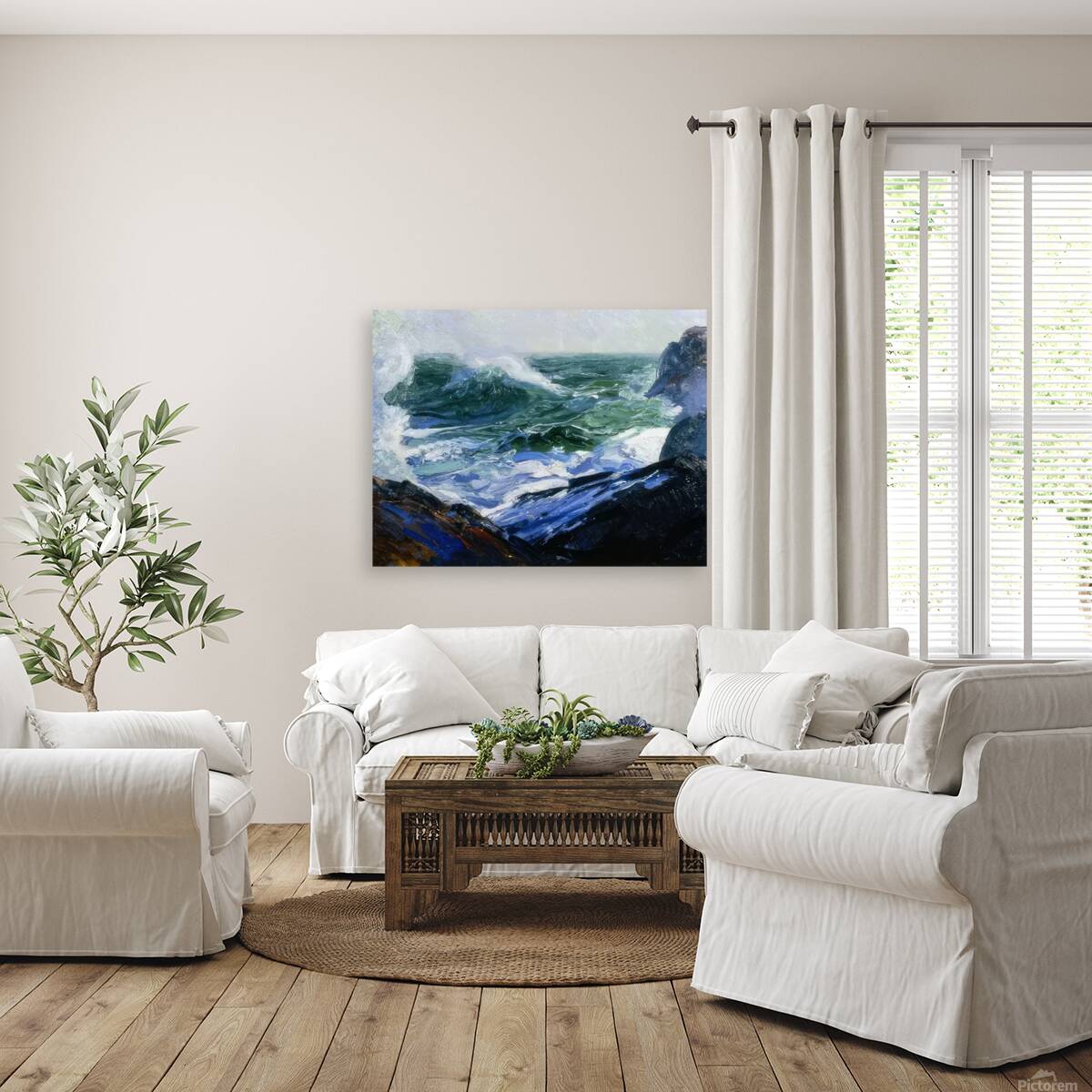 Art by George Bellows 58 Reproduction