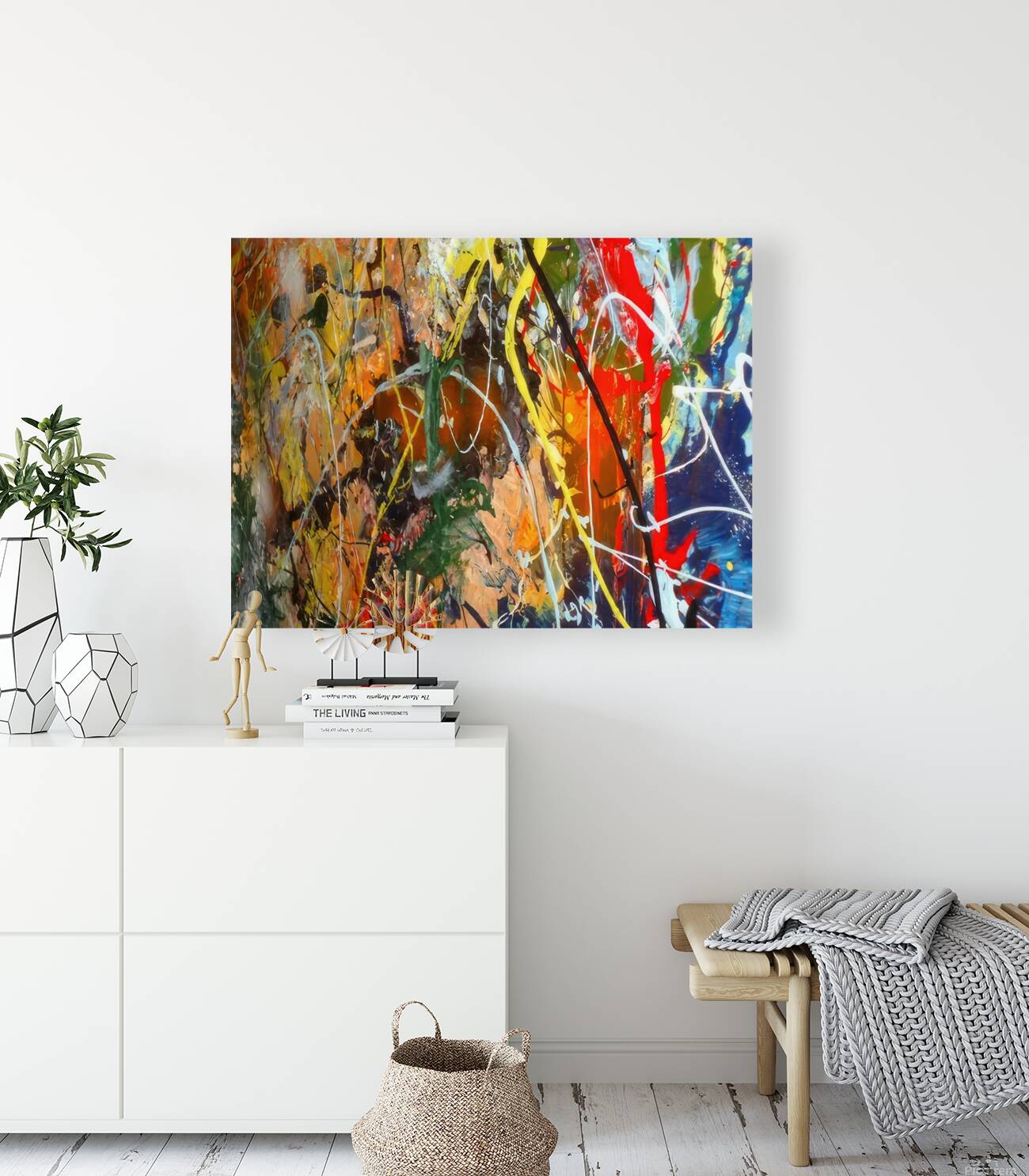 Jackson Pollock 4 Reproduction